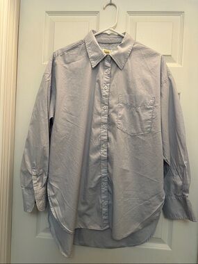 Maeve by anthropology Light Blue Shirt